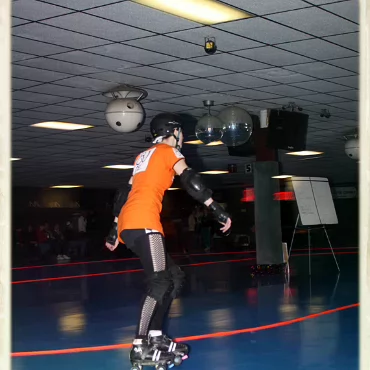 The Derby Girls - Nov. 14th Before videoing the bouts here are some photographs of the warm ups and tear down.